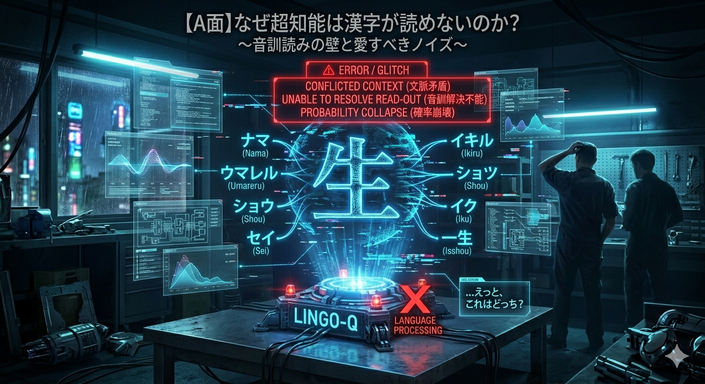 【連載64】なぜ超知能は漢字が読めないのか？〜音訓読みの壁と愛すべきノイズ〜