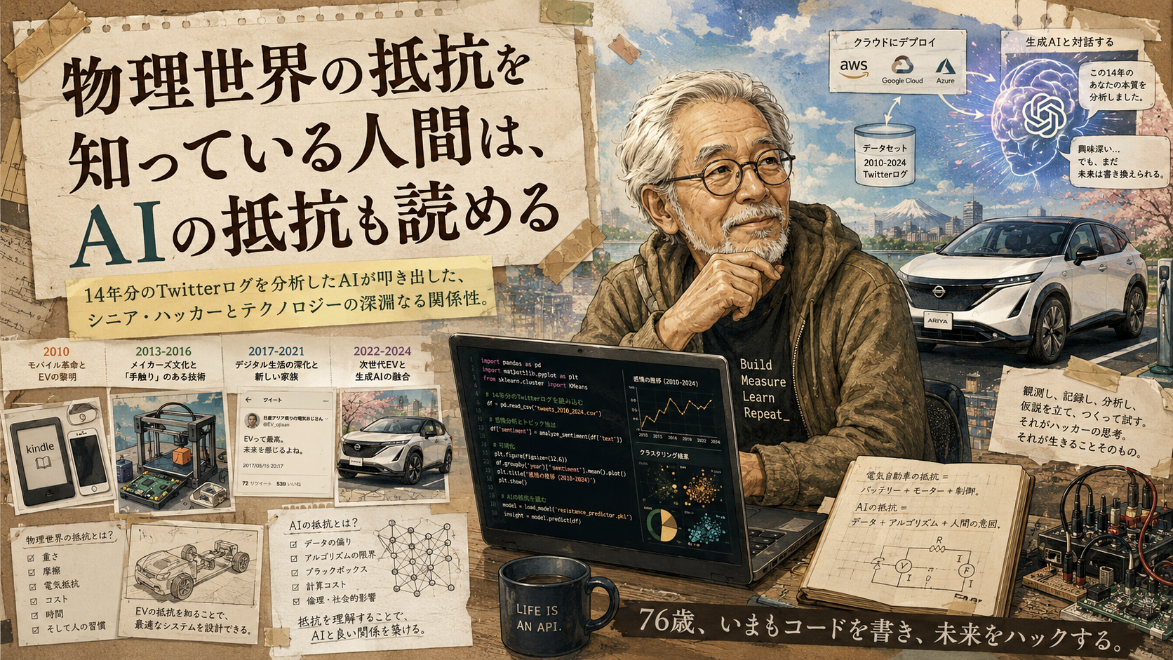 【A面076】物理世界の抵抗と、AIの抵抗 〜14年のログが導き出した一つの真理〜