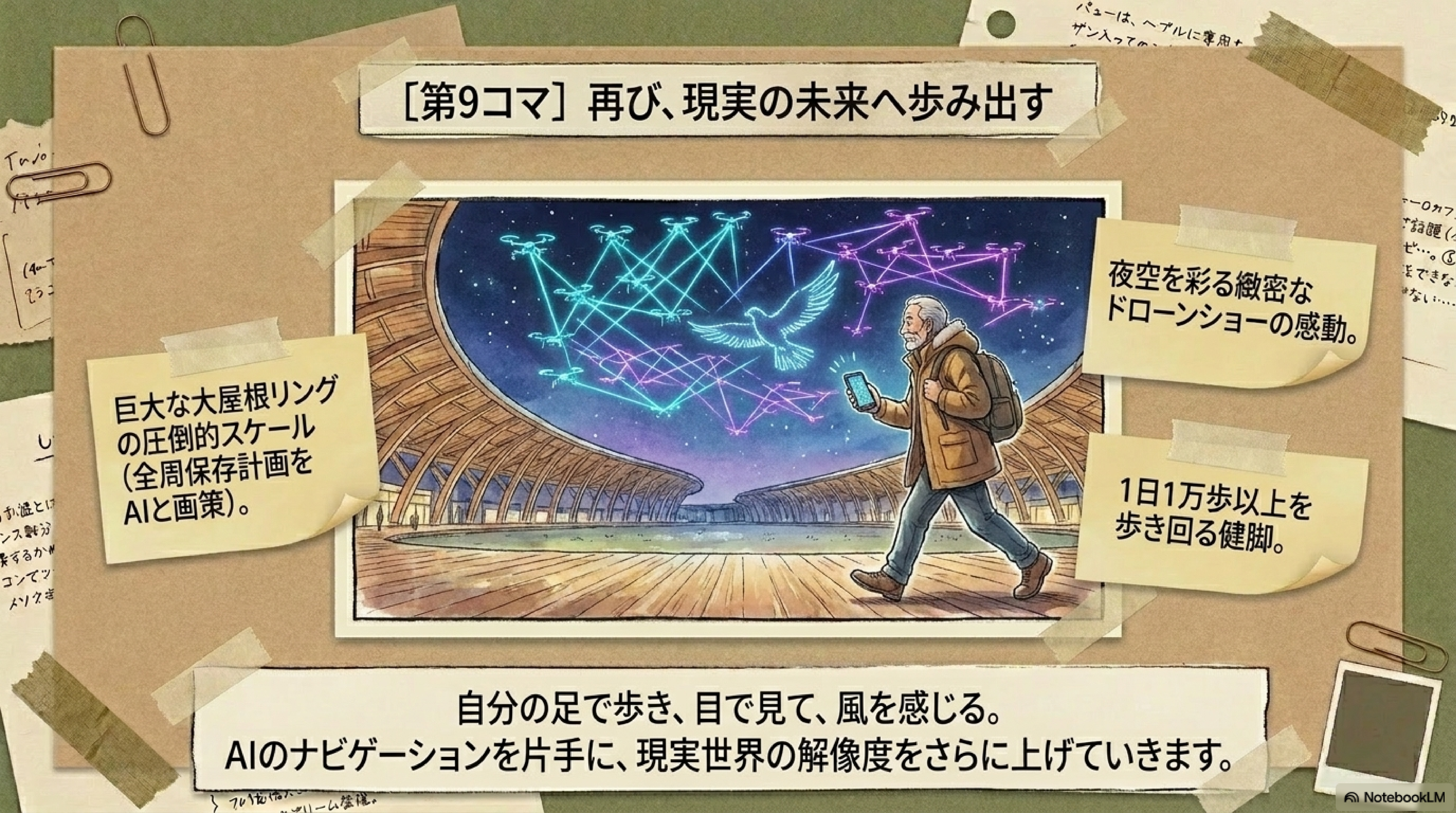 第11コマ：再び、現実の未来へ歩み出す