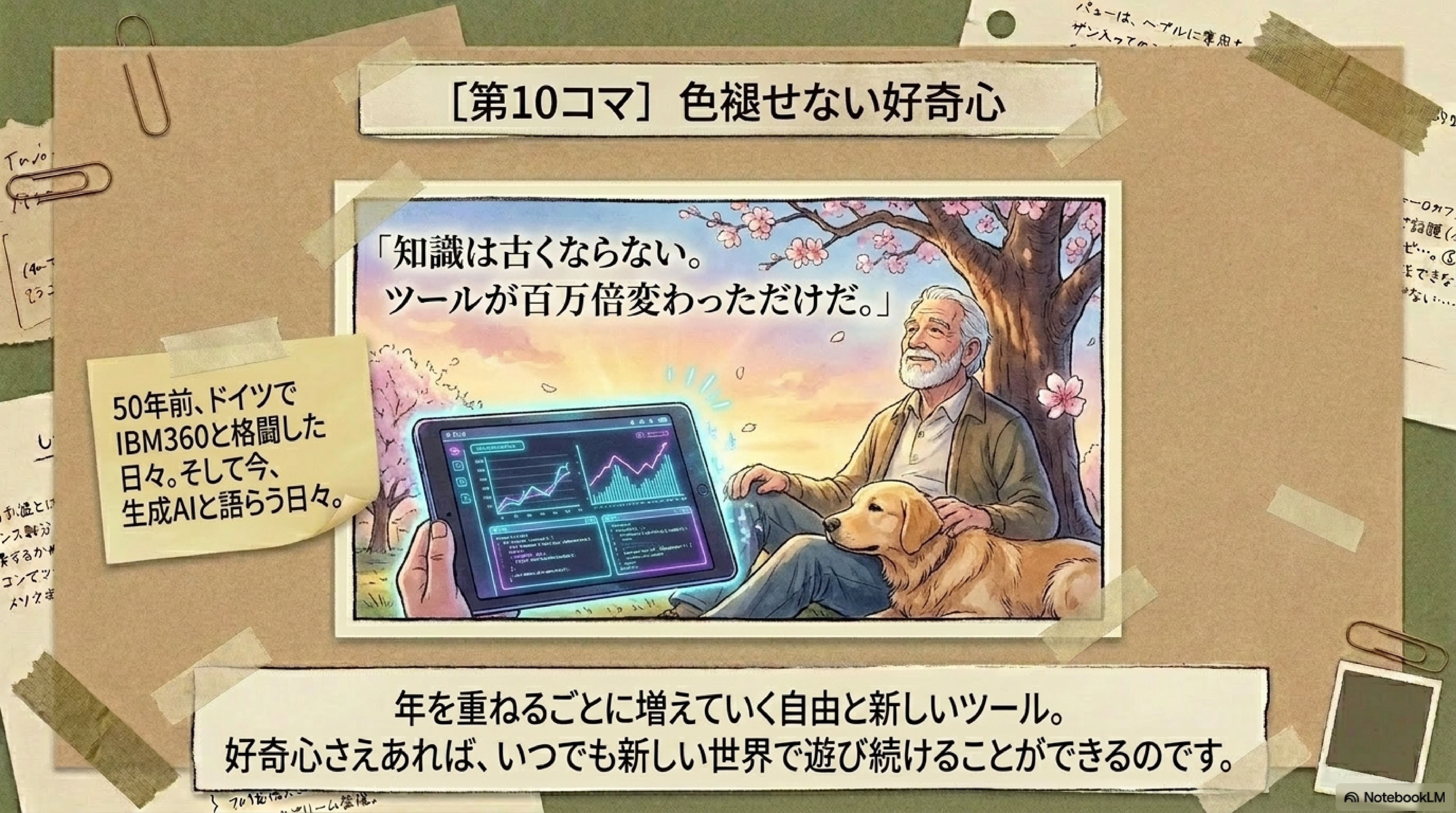 第12コマ：色褪せない好奇心