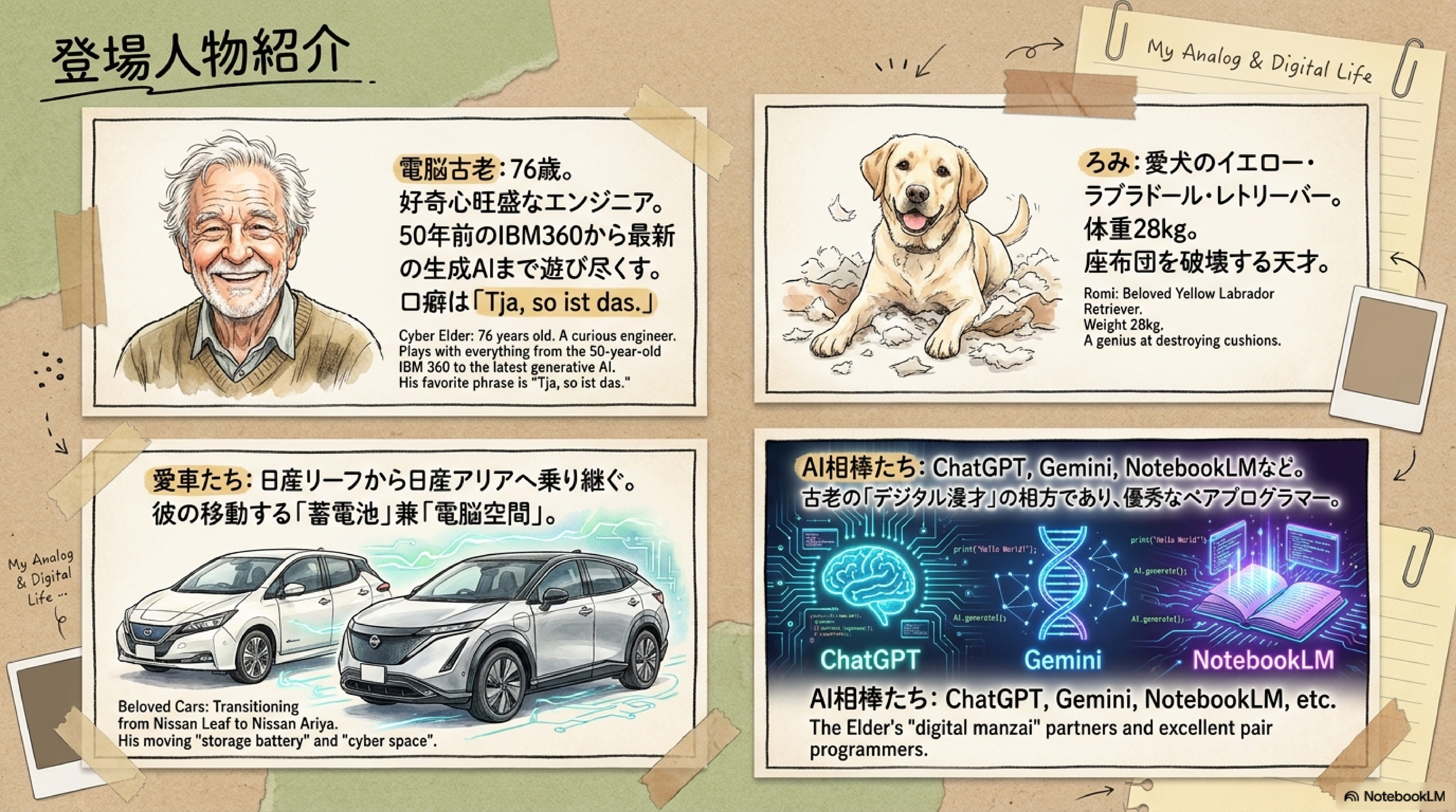 第2コマ：登場人物紹介